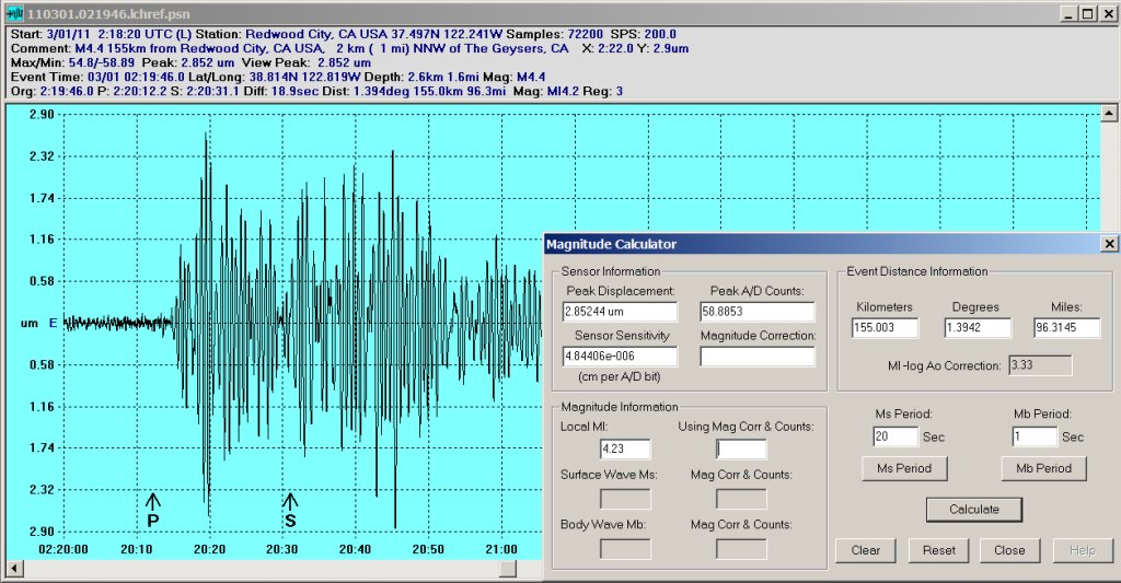 Seismograph Image