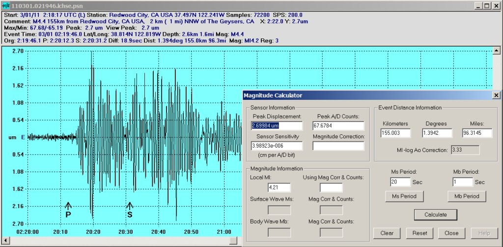 Seismograph Image