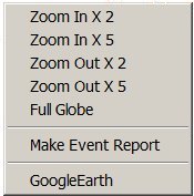 Image of Map Popup Menu